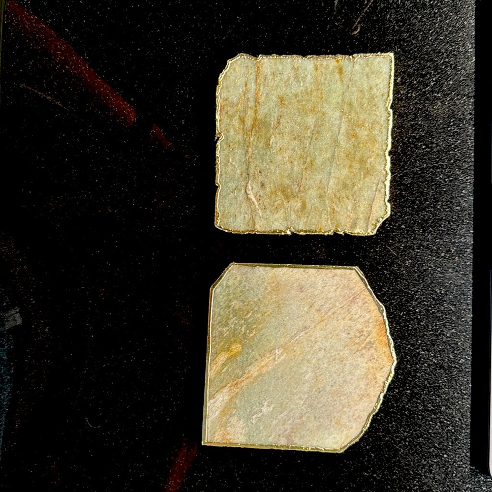 Two antrhopologie coasters- practically new